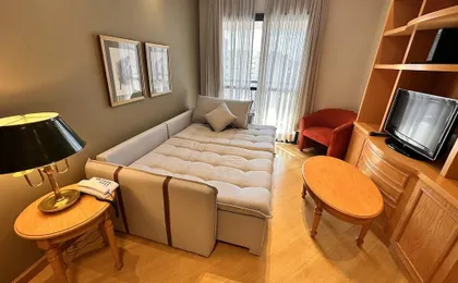 Elegante Flat de Um Quarto Em Moema