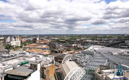 Rotunda City View Apartments Bullring Birmingham City Centre