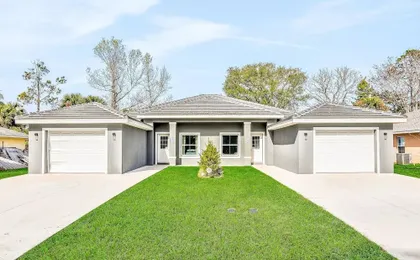 Brand-new Duplex With Screened Pool, Furnished Lanai, Grill, AC, & Washer/dryer