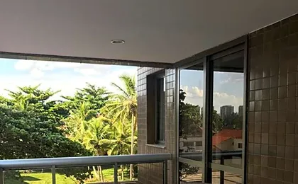 Flat na praia