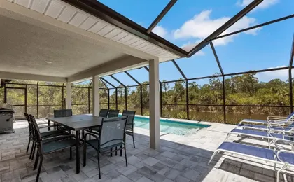 New Poolside Home in South Gulf Cove! Beaches Boca Grande, Manasota, Siesta Key & Venice