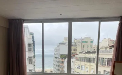Apartamento Copacabana, Vista Para O Mar E Com Garagem
