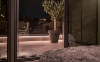 Luxury Acropolis View Apartment-Living Stone Black Pearl