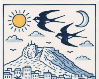 Golondrinas de Alicante.