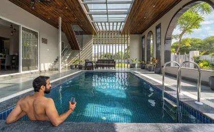 ELIVAAS Jamun Farm 2 BHK Villa with Pool