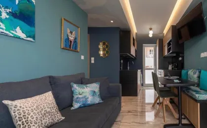 Artistic Apt in Vibrant Gazi with Large Terrace by Ghh