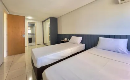Apart-Hotel Iate Plaza, Vista Completa Da Orla de Fortaleza