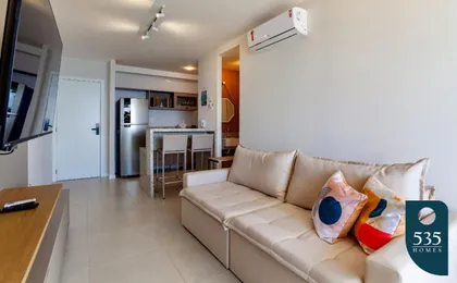 Quarto E Sala Com Vista Mar E Comodidades Modernas