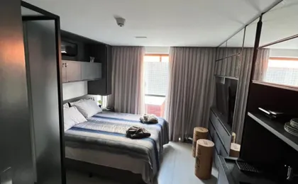 Flat Completo - Ate 2 Pessoas - Unidade Com Jacuzzi Privativa E Area Comum Com Visao Para O Mar