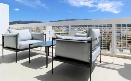 Beautiful And Cosy Rooftop Studio - Fantastic View, Next To Athens Tower