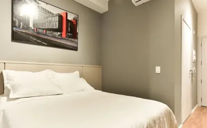 Studio Moderno c Academia a 800m do Metr Brooklin