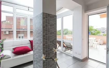Rental in Rome Quattro Venti Terrace Apartment