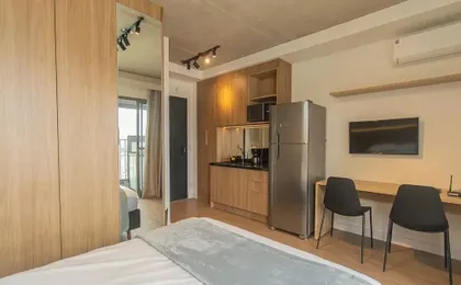 Loft Pet Friendly com Academia a 450m do Metr