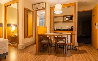 Flat particular dentro do Hotel Executive Faria Lima!