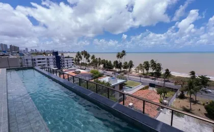 Flat 303-FM20 na praia de Cabo Branco