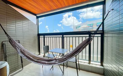 Flat Studio Com Varanda - By Living
