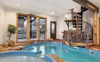 Sleeps 23, 2 Homes Indoor Pools + Hot Tubs + Saunas + Game Rooms + Theater Rooms Near Gatlinburg, Smoky Mountains & Pigeon Forge