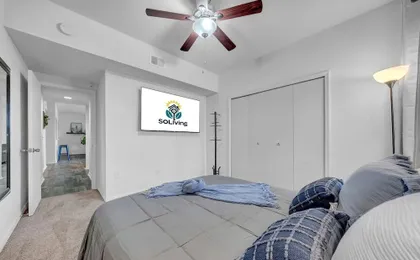 Vibrant 2BR 2BA w King Bed Pool Gym 11