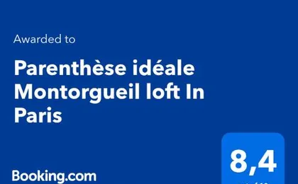 Parenthèse idéale Montorgueil loft In Paris