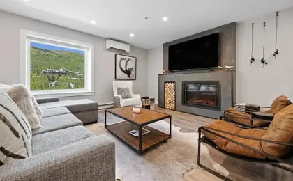 Platinum-rated 2 Bedroom ski in, ski out Condo in BC Village