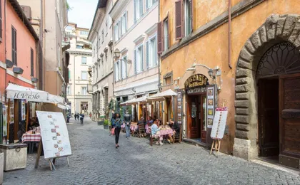Rental in Rome Trastevere Atmosphere