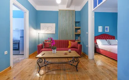 Luxury Art Deco 1-Bed Apartment in Thessaloniki