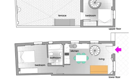 Homeyseville-Duplex Con Terraza Santa Cruz 5 Pax, Parking Optional