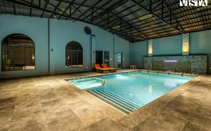Arcadian Manor with Indoor Pool Indoor-Outdoor Games at Varanasi by Stayvista