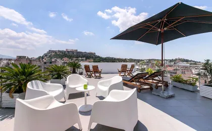 Acropolis Panorama View Penthouse with Private Terraces a Contemporary Parthenon