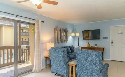 Tiki 227 - Gorgeous 1br Condo Overlooking The Pool 1 Bedroom Condo