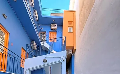 The blue house Athens
