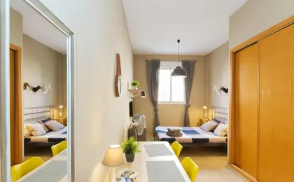 Studio in Málaga, With Wifi