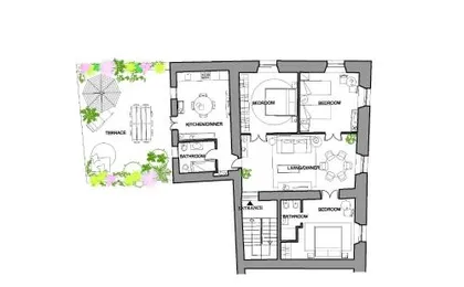 Mamis Home Trastevere apt with private terrace
