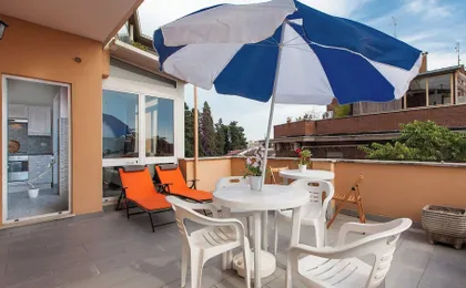 Rental in Rome Quattro Venti Terrace Apartment