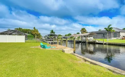 Fish & Swim: Waterfront Home w/ Dock in Cape Coral