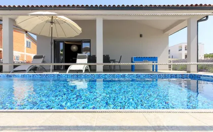 New Modern Villa Riz with Private Pool Near the Town Center And Beach by Wiibuk