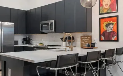 Creative Nashville Apartment + Rooftop Firepit + Gym + Easy Downtown Access Hermitage House by Avantstay