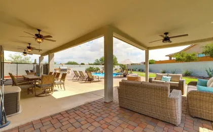 Pool, Putting Green, West Valley Family Home