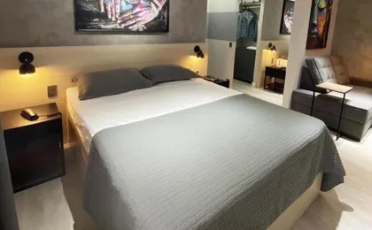 Studio Moderno - Jardins: Cama Queen, Ar E Garagem (Adults Only)