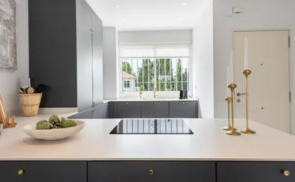Azahara 2, Contemporary Scandinavian Style Open Plan Apartment with 2 Terraces