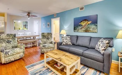 Walk to Beach: Nautical Hilton Head Resort Condo!