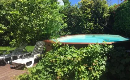 Villa 3 room AC pool parking 2 min beach by car
