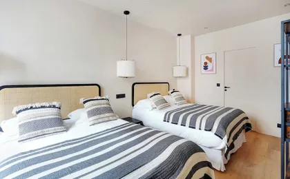 Modern Apartment - 2bd/8p - Place D'italie