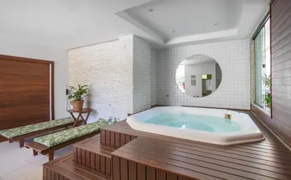 TOP BARRA OLÍMPICO! FARMASI ARENA - PARQUE AQUÁTICO MARIA LENK - ARENAS OLÍMPICAS - RIO CENTRO - GARAGEM - PORTARIA 24h - PISCINA - SAUNA - PARQUINHO INFANTIL - AR CONDICIONADO SALA E QUARTOS - TV com STREAMING, Wi-Fi