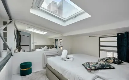 Chic Duplex Loft in the Heart of Paris Montorgueil