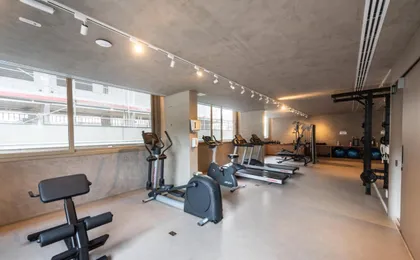 Bhaus Jardins Vn Melo Alves - Studio Premium Com Varanda - 7o Andar - Piscina - Academia - Coworking - Lavanderia - Vaga de Garagem - Ma79