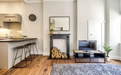 Stylish Modern Apartment Parking