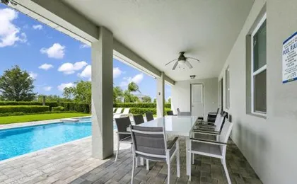 Striking Home With Games, Outdoor Kitchen Near Disney With Waterpark & Resort Access At Encore Resort - 7742Ff