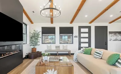 Modern Lodge Near Lake, Village, & Snow Summit Game Room, Decks, Firepit, Views