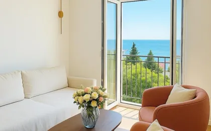Sea View Apartment Rijeka-free Parking-6 People